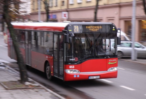 Keičiami ŽA autobusų maršrutai, kuriais keleiviai vežami po koncertų ir krepšinio rungtynių „Žalgirio“ arenoje