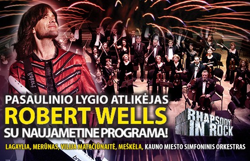 Olimpinių žaidynių kompozitorius Robertas Wellsas driokstels Kauno „Žalgirio“ arenoje