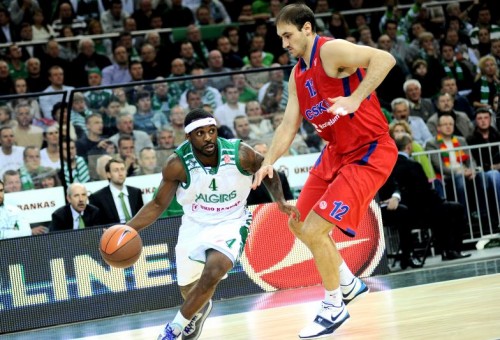 Žalgiriečiams taip ir nepavyko pavyti CSKA  (74:87)