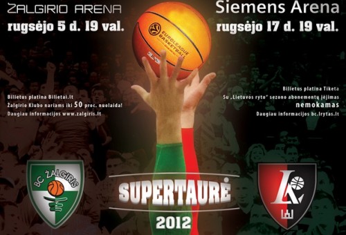 Supertaurė. „Žalgiris“ – „Lietuvos rytas“