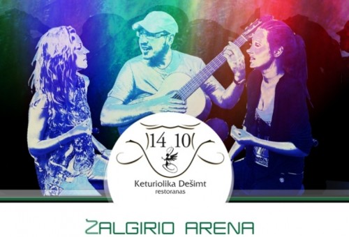 Akustinis muzikinis vakaras „14 10“ Terasoje jau liepos 26 d.